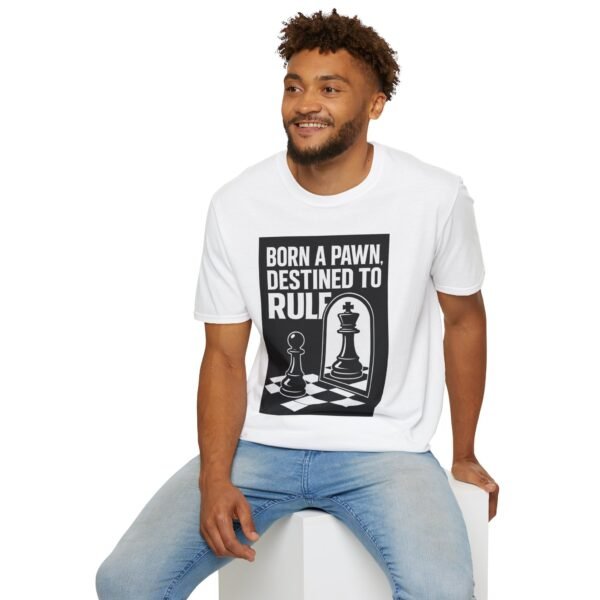 Born a Pawn, Destined to Rule Unisex Chess T-Shirt - Image 6