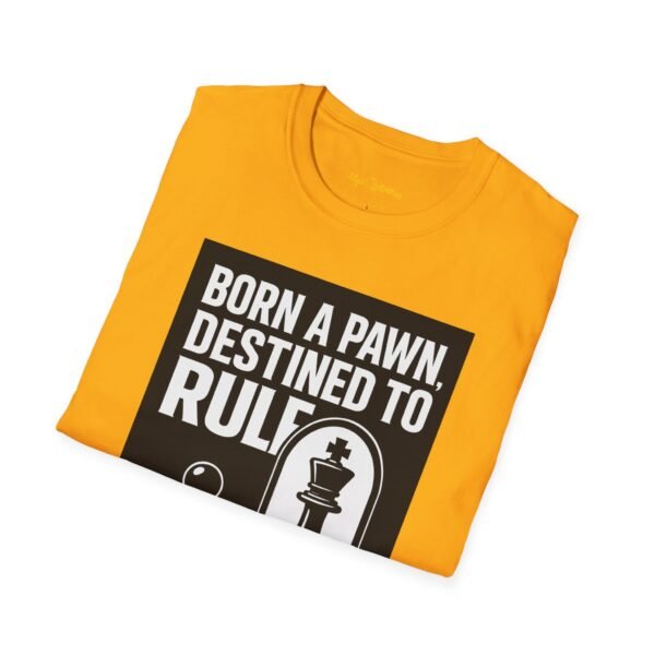 Born a Pawn, Destined to Rule Unisex Chess T-Shirt - Image 8